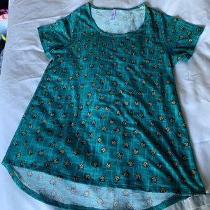 L Classic Tee with ladybugs